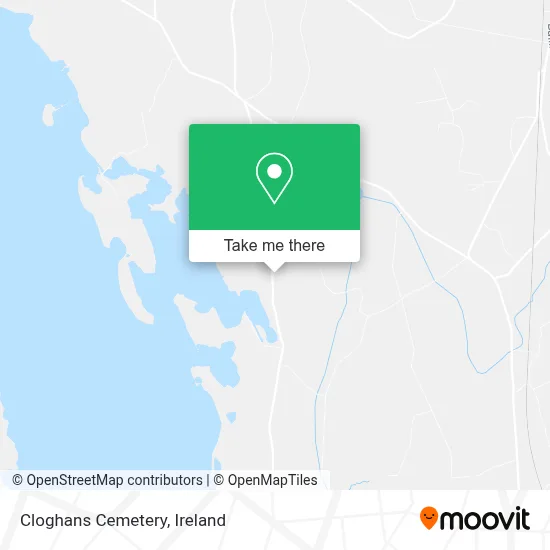 Cloghans Cemetery map