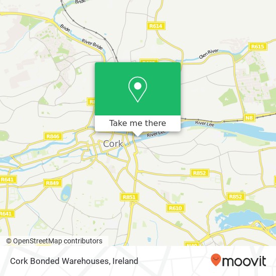 Cork Bonded Warehouses plan