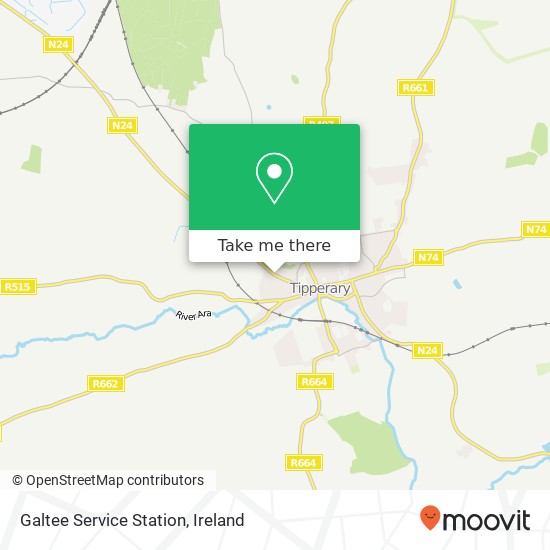 Galtee Service Station plan