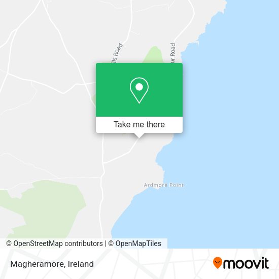 Magheramore map