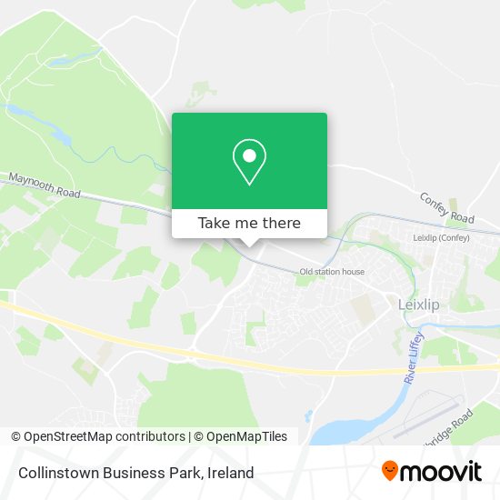 Collinstown Business Park map