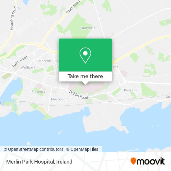 Merlin Park Hospital map