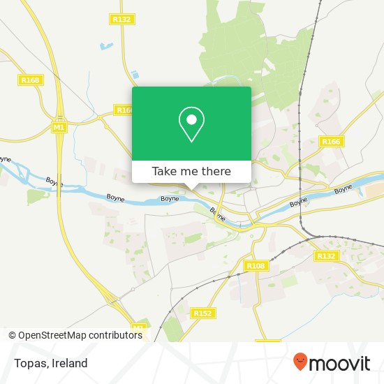 Topas map