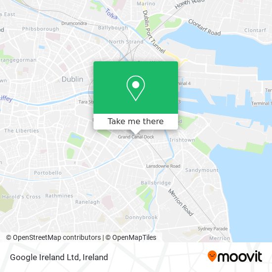 Google Ireland Ltd map