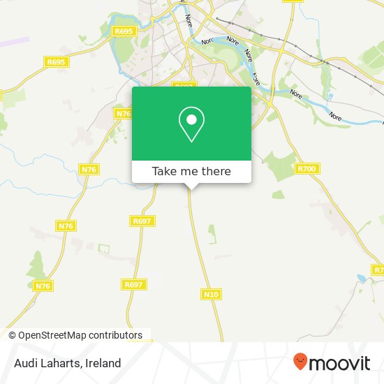 Audi Laharts map