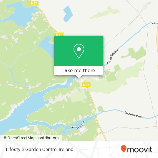 Lifestyle Garden Centre map