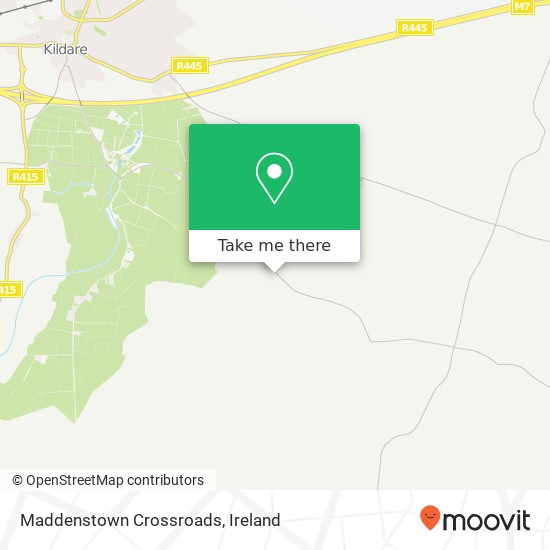 Maddenstown Crossroads map