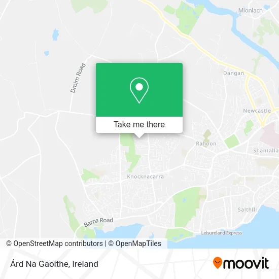 Árd Na Gaoithe map