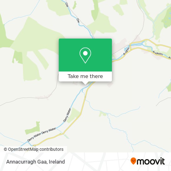 Annacurragh Gaa map