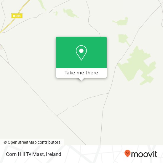Corn Hill Tv Mast map