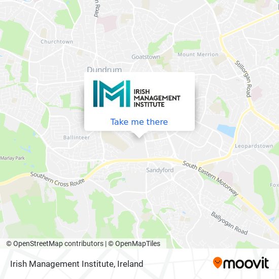 Irish Management Institute map