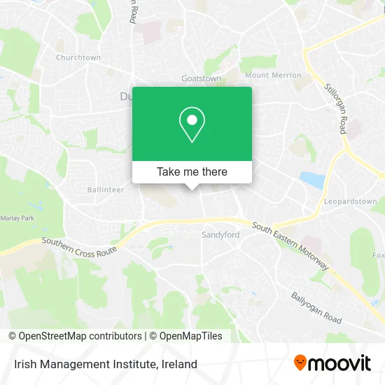 Irish Management Institute map