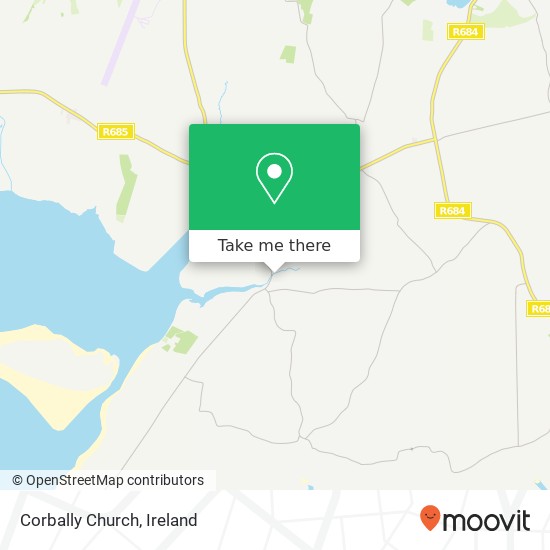 Corbally Church map