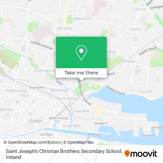 Saint Joseph's Christian Brothers Secondary School map
