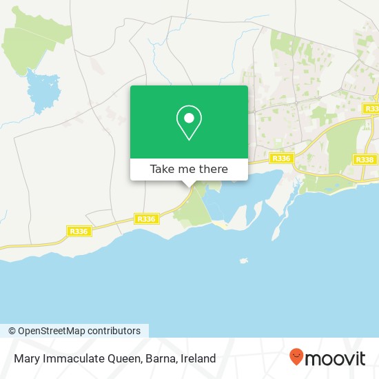 Mary Immaculate Queen, Barna map