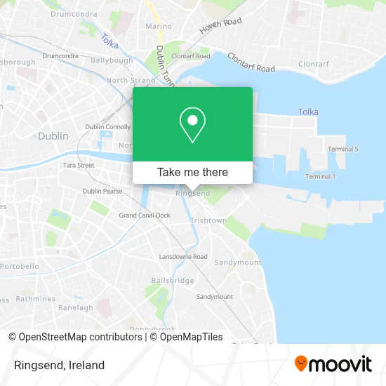 Ringsend map