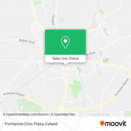 Portlaoise Civic Plaza map