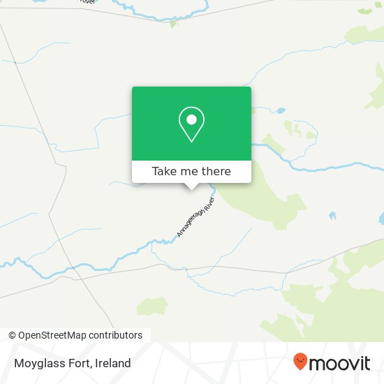 Moyglass Fort map