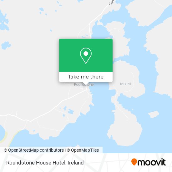 Roundstone House Hotel plan