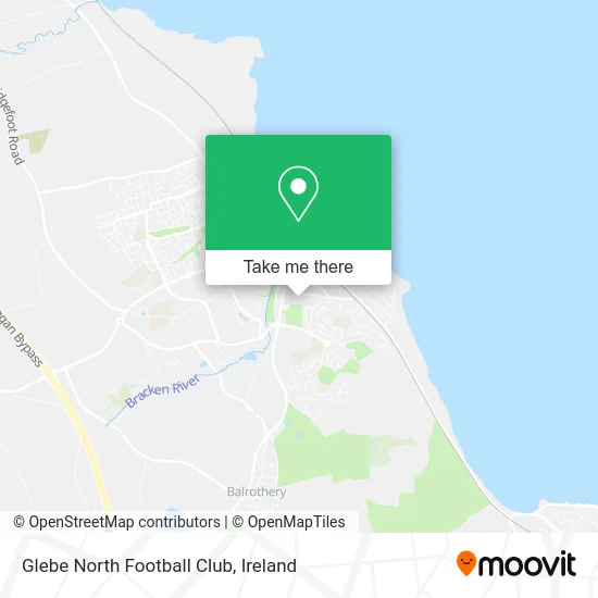Glebe North Football Club map