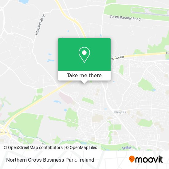 Northern Cross Business Park map