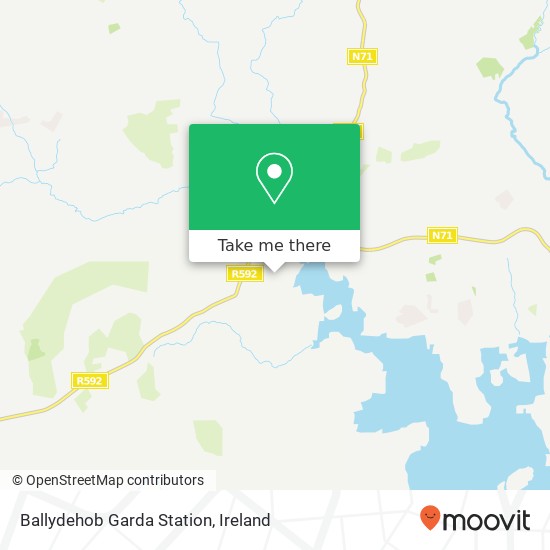 Ballydehob Garda Station plan