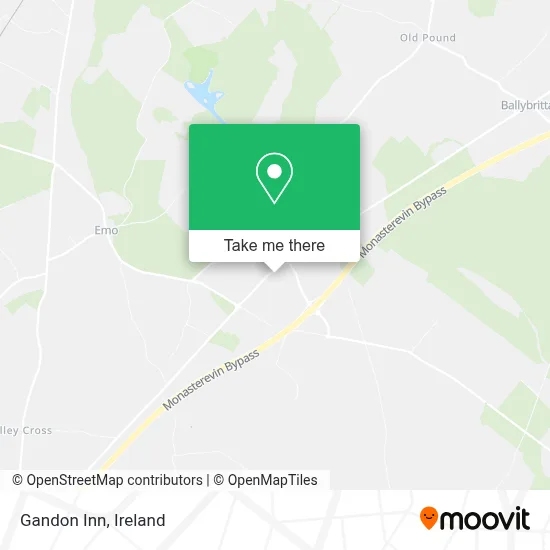 Gandon Inn map