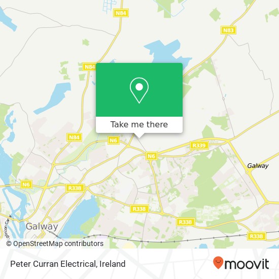 Peter Curran Electrical map