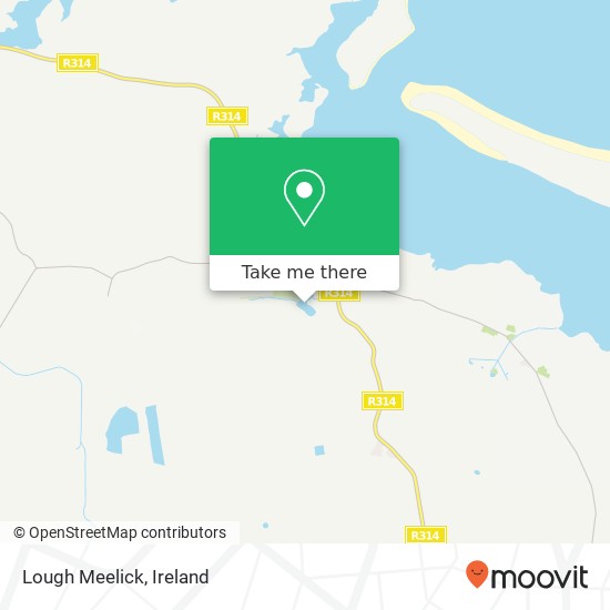 Lough Meelick map