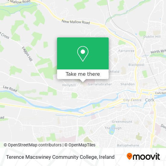 Terence Macswiney Community College map