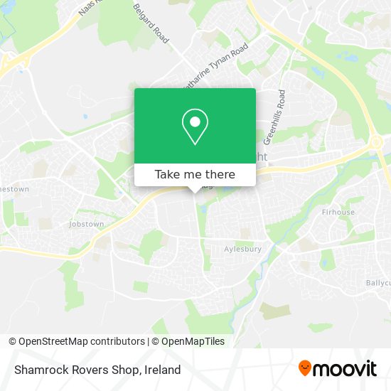 Shamrock Rovers Shop plan