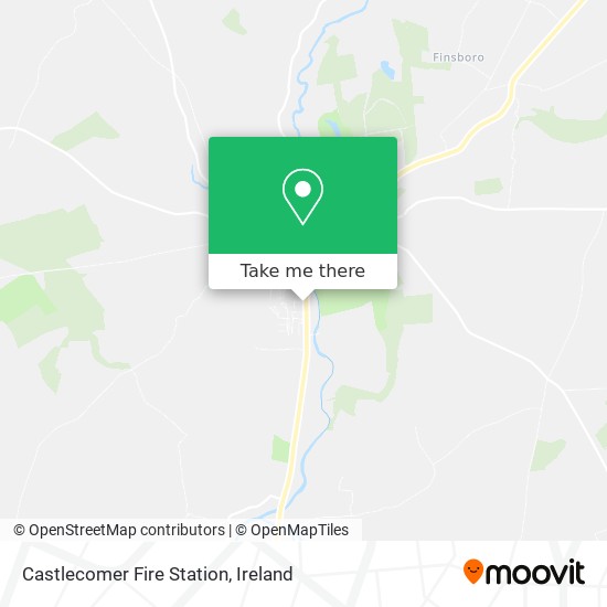 Castlecomer Fire Station map