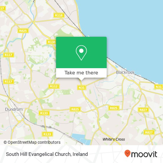 South Hill Evangelical Church map