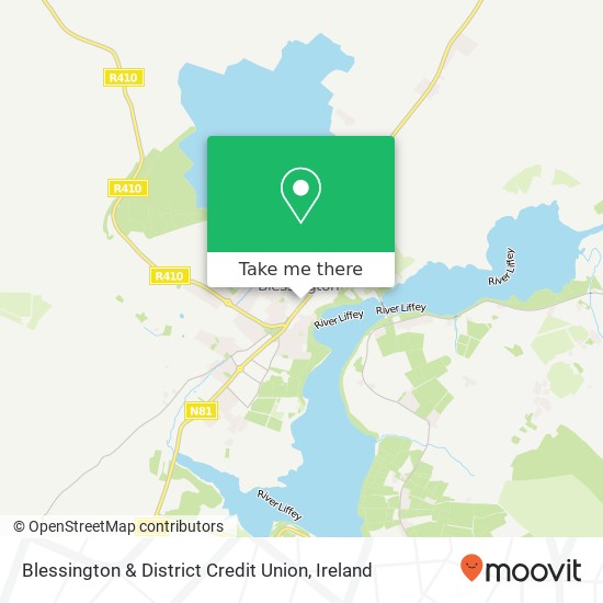 Blessington & District Credit Union map
