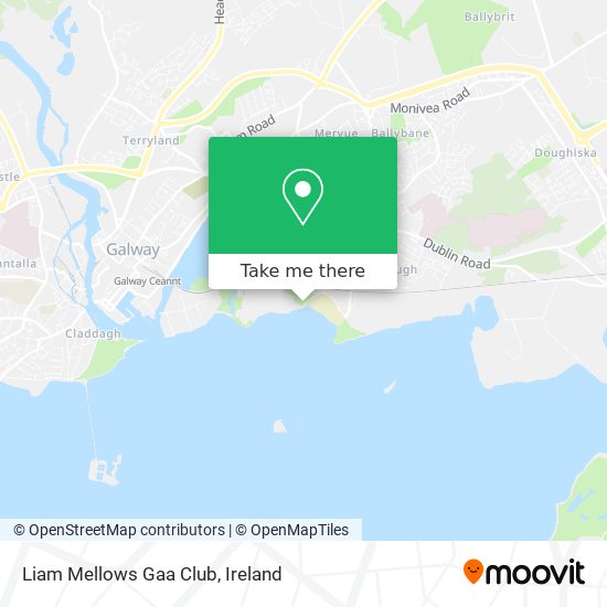 Liam Mellows Gaa Club map