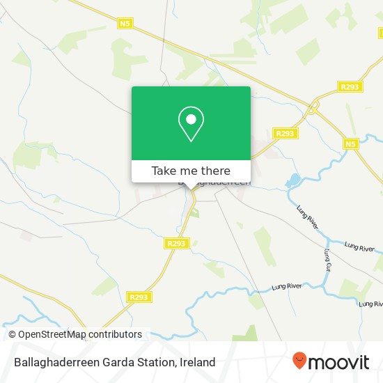 Ballaghaderreen Garda Station plan