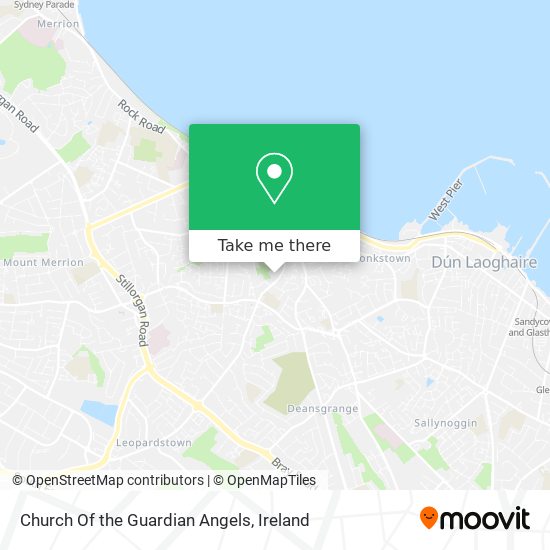 Church Of the Guardian Angels map
