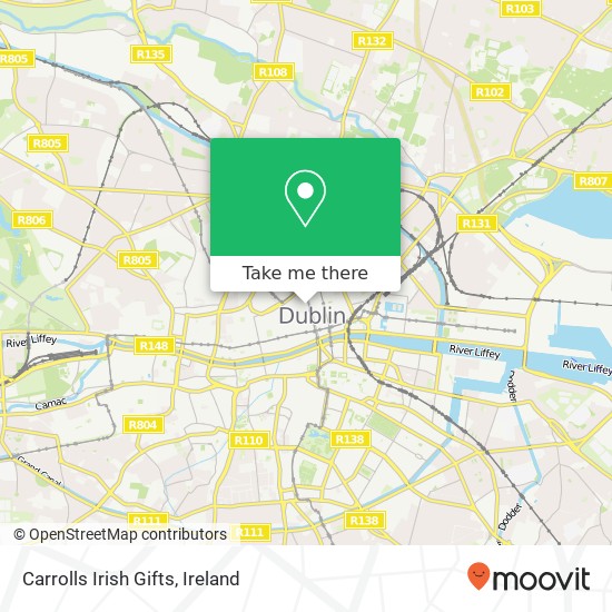 Carrolls Irish Gifts map