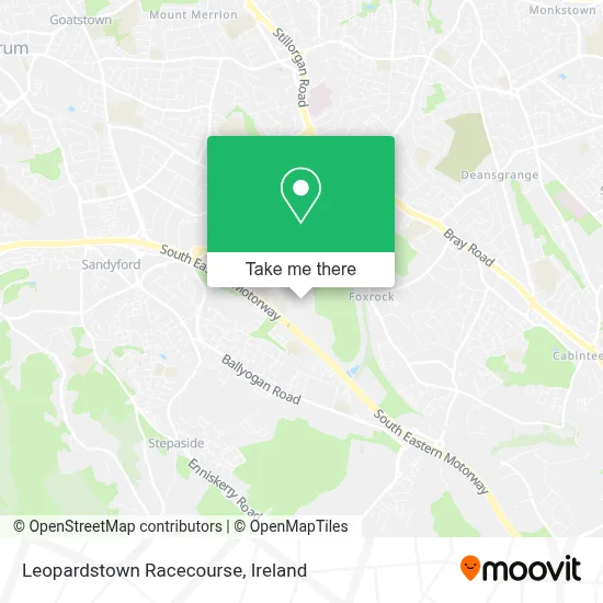 Leopardstown Racecourse map