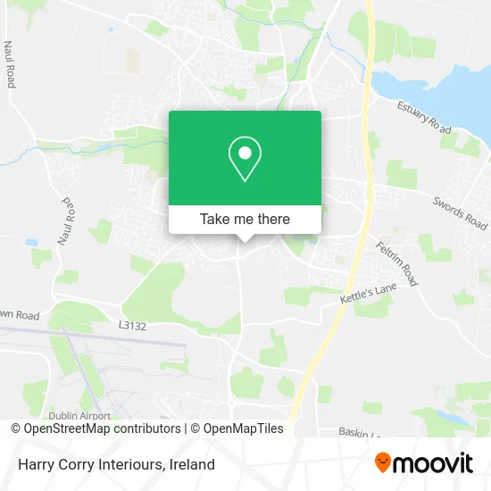 Harry Corry Interiours map
