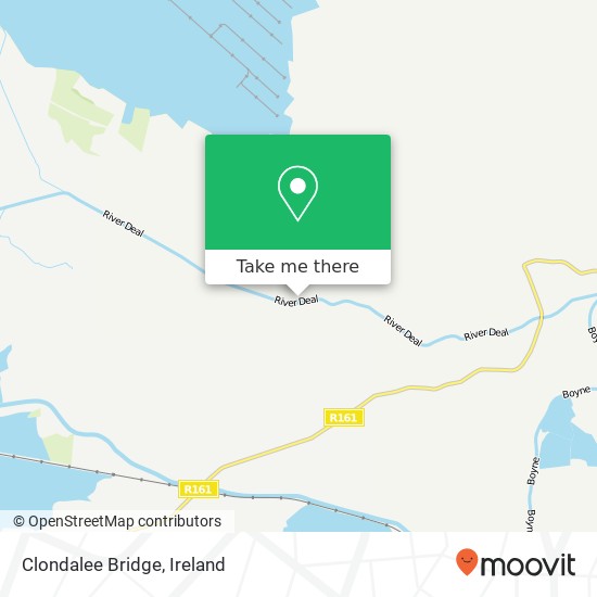 Clondalee Bridge map