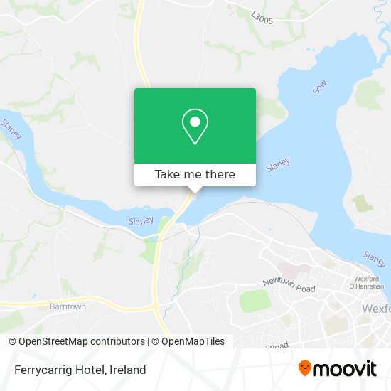 Ferrycarrig Hotel map