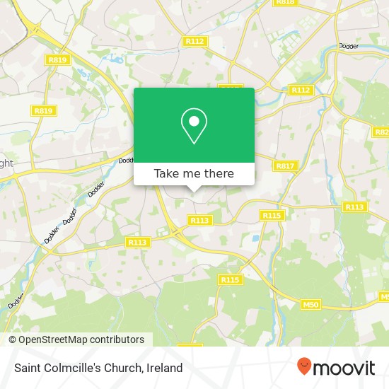 Saint Colmcille's Church map