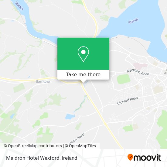 Maldron Hotel Wexford map