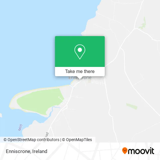 Enniscrone map