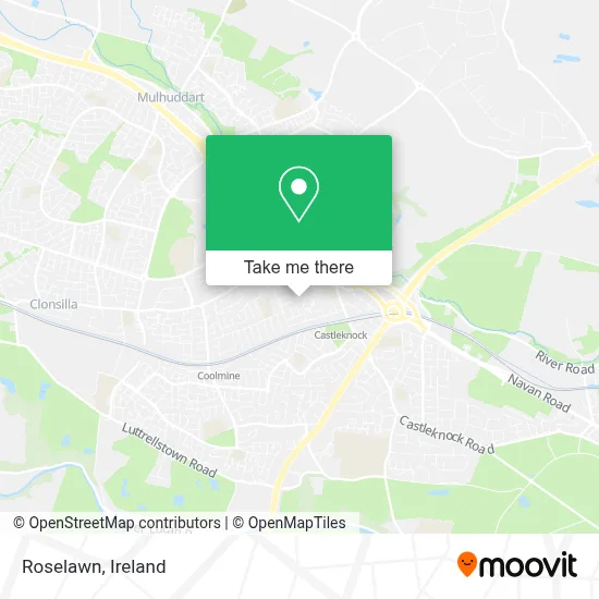 Roselawn map