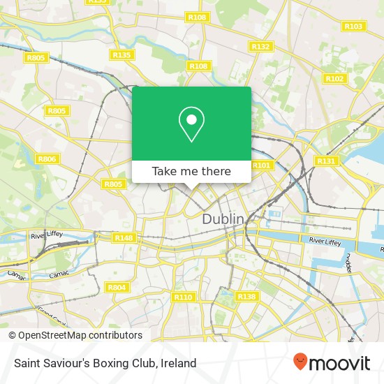 Saint Saviour's Boxing Club map