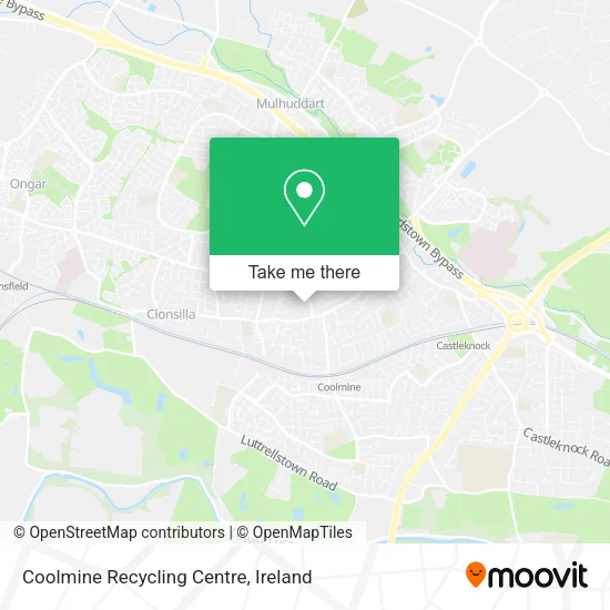 Coolmine Recycling Centre map