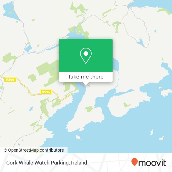 Cork Whale  Watch Parking map