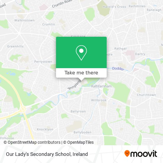 Our Lady's Secondary School map